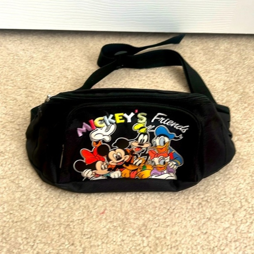 Mickey's Friends Fanny Pack‎ Crossbody Bag Disney Cartoon Character Belt Bag